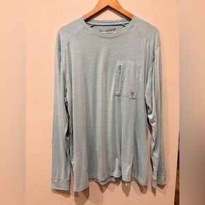 Duck Camp Crew Shirt in Whitewater XL